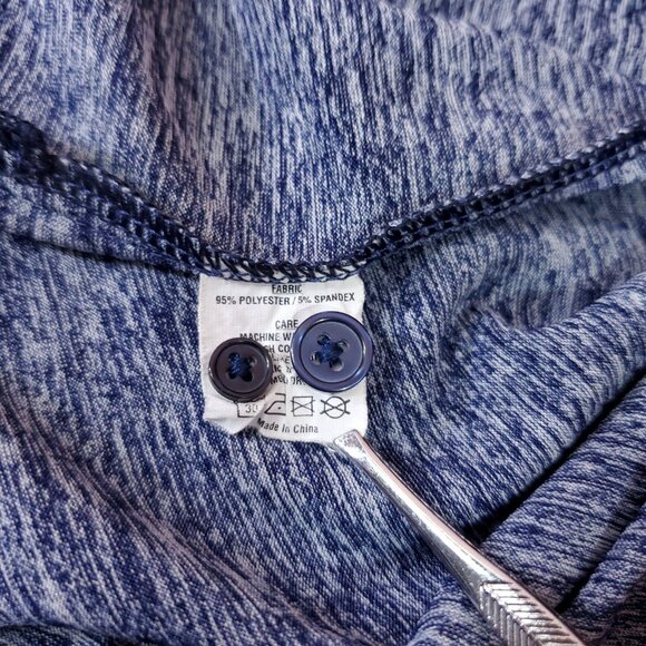 State Liberty Mens Medium Athletic Fit Performance Tech 4 Way Stretch Polo Shirt - Picture 10 of 14